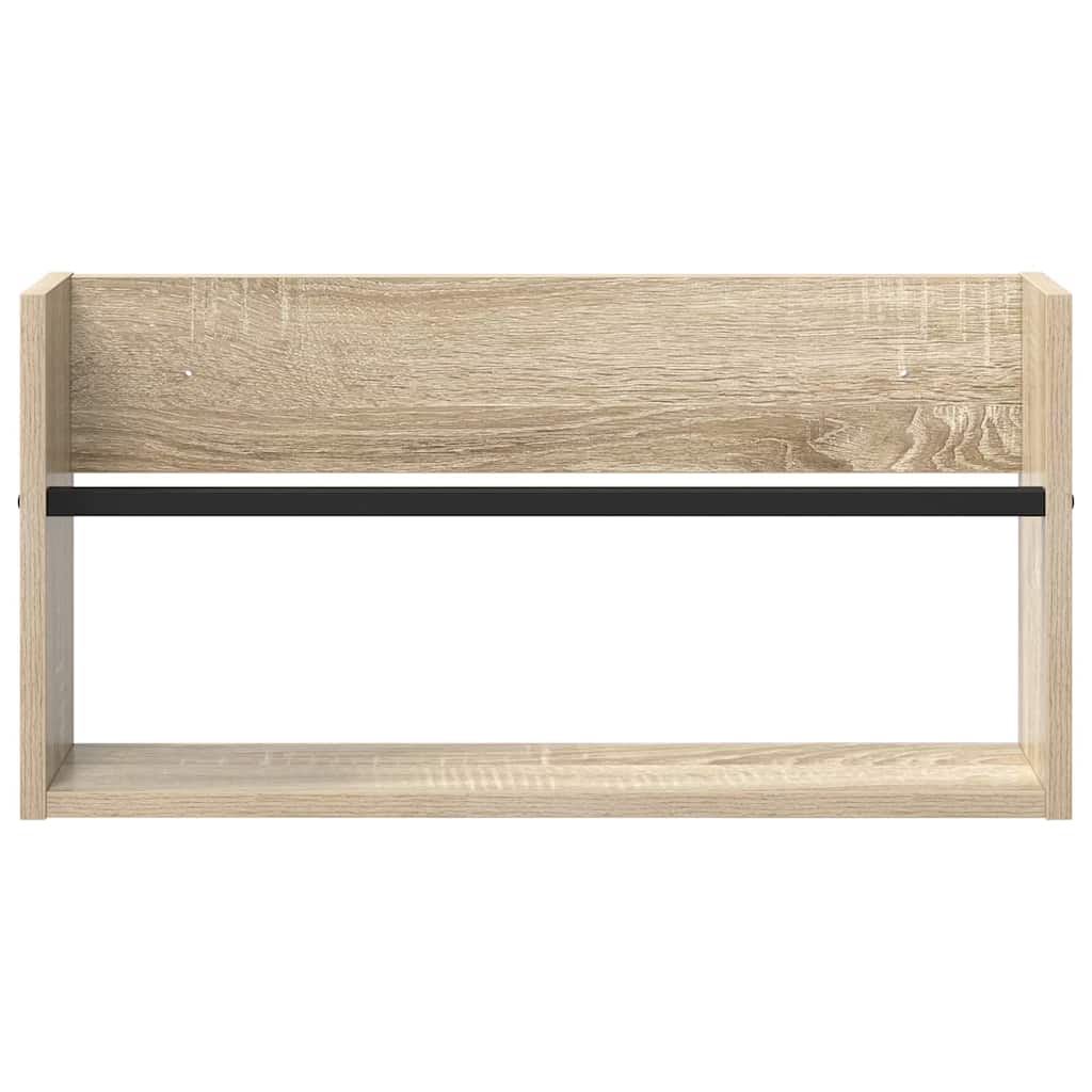 Magasin Rack 2 stk. Sonoma eg 60 x 12 x 30 cm Konstrueret træ