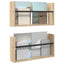 Magasin Rack 2 stk. Sonoma eg 60 x 12 x 30 cm Konstrueret træ
