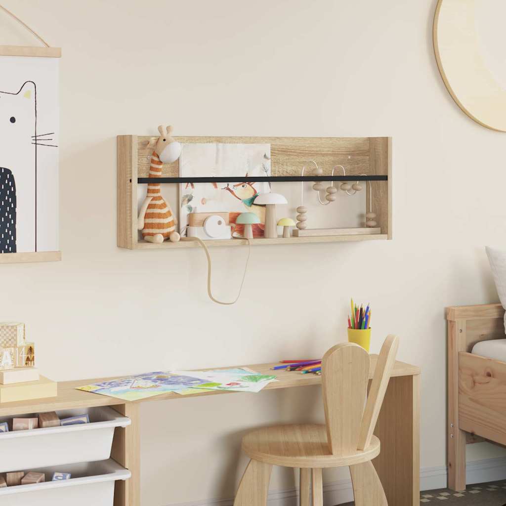 Magasin Rack Sonoma eg 80 x 12 x 30 cm Konstrueret træ