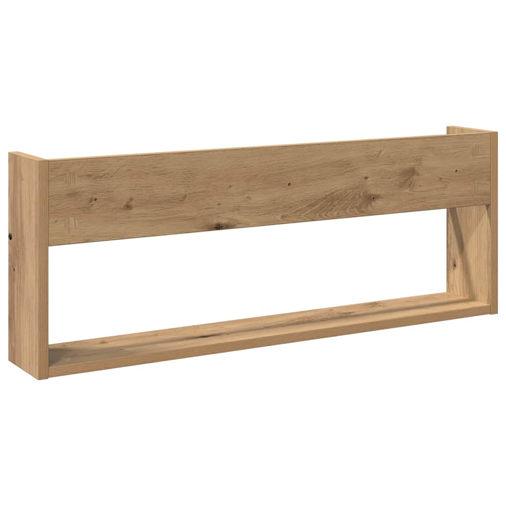 Magasin Rack med hylde 2 stk. Artisan Egetræ 80 x 12 x 30 cm