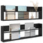 Magasin Rack 2 stk. Sort eg 100 x 12 x 30 cm Konstrueret træ