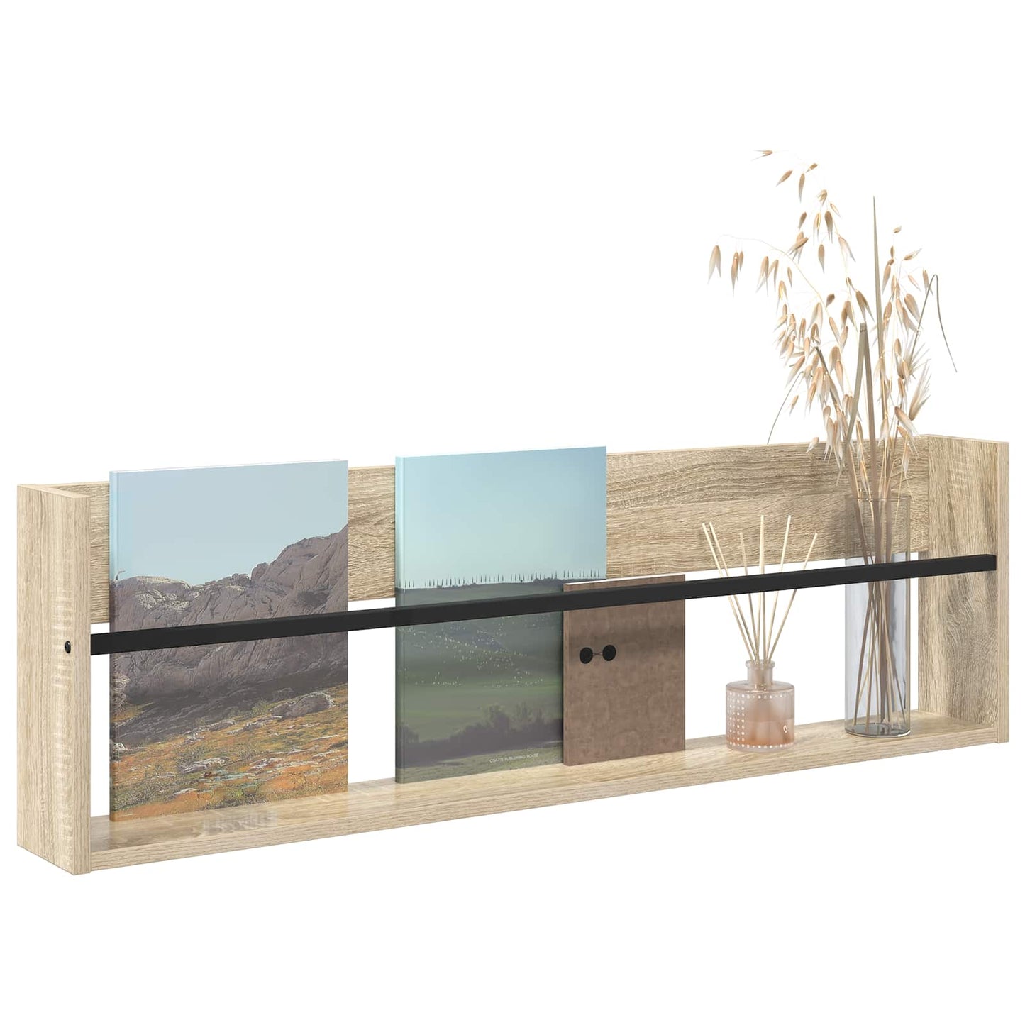 Magasin Rack Sonoma eg 100 x 12 x 30 cm Konstrueret træ