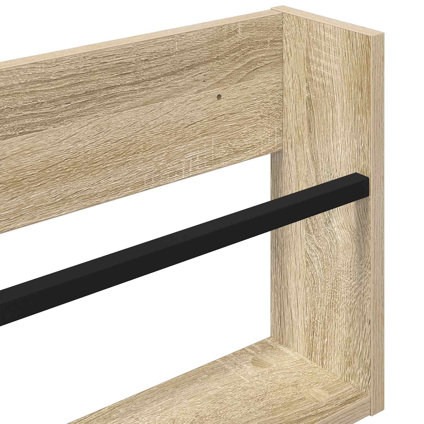 Magasin Rack 2 stk. Sonoma eg 100 x 12 x 30 cm Konstrueret træ