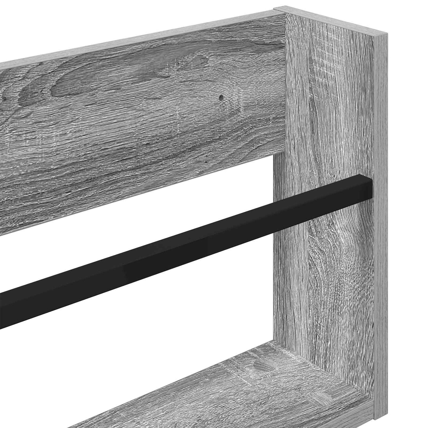 Magasin Rack Grå Sonoma 100 x 12 x 30 cm Konstrueret træ