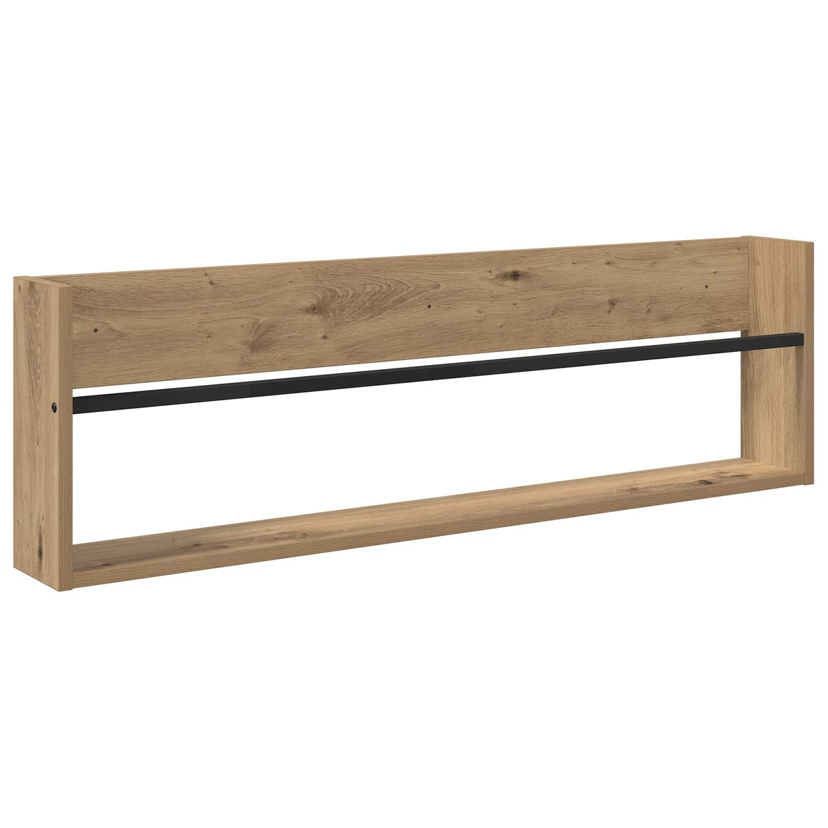 Magasin Rack Artisan Egetræ 100 x 12 x 30 cm Konstrueret træ