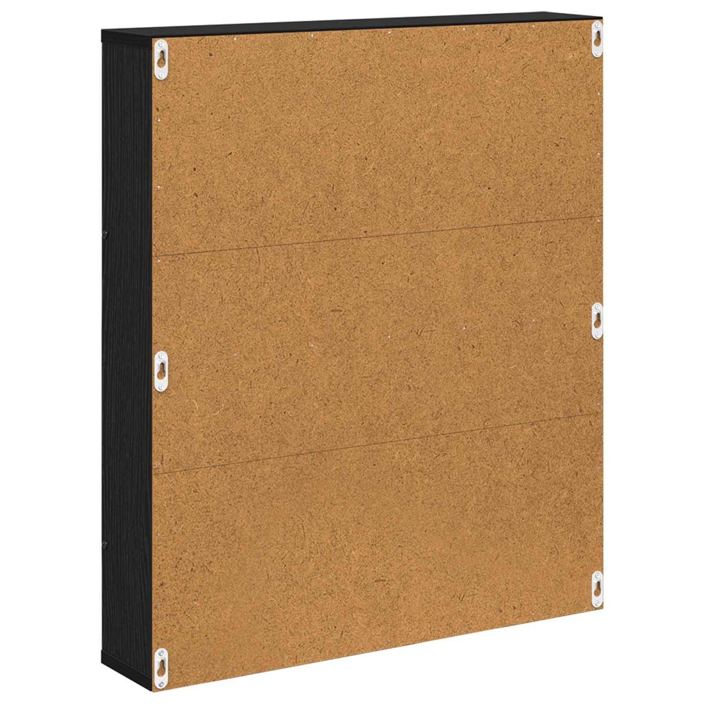 Magasin Rack 2 stk. Sort eg 60 x 12 x 70 cm Konstrueret træ