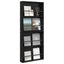 Magasin Rack 2 stk. Sort eg 60 x 12 x 70 cm Konstrueret træ