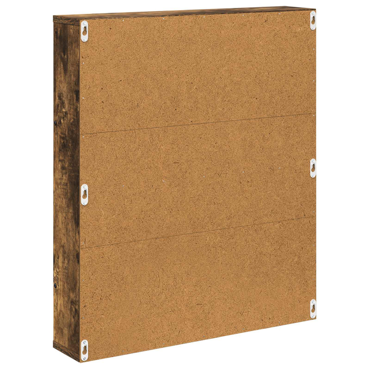 Magasin Rack med hylde Røget eg 60 x 12 x 70 cm Konstrueret træ