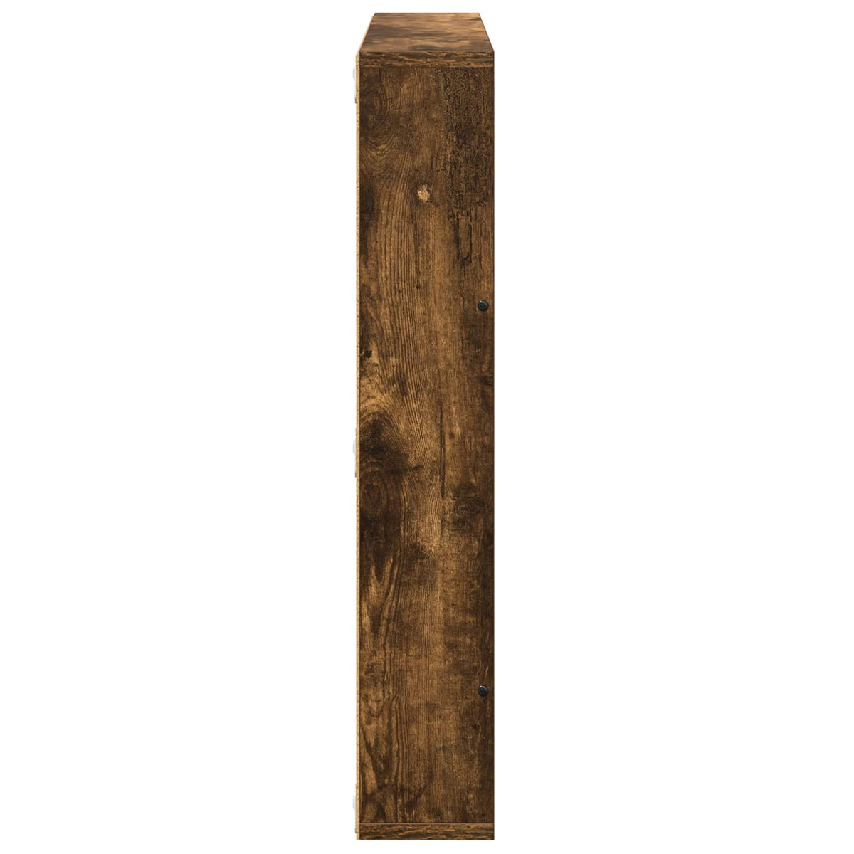 Magasin Rack med hylde Røget eg 60 x 12 x 70 cm Konstrueret træ