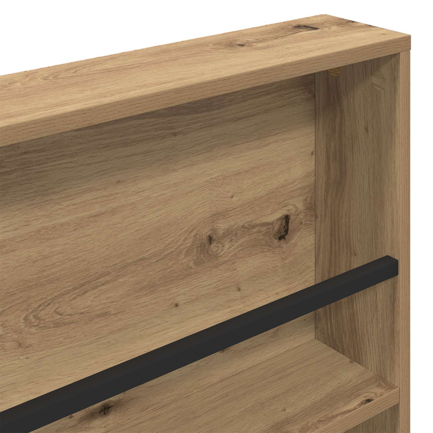 Magasin Rack med hylde 2 stk. Artisan Egetræ 80 x 12 x 70 cm