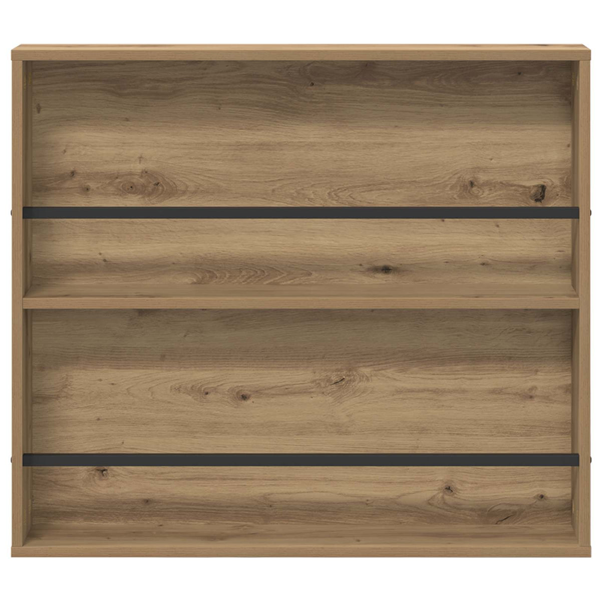 Magasin Rack med hylde 2 stk. Artisan Egetræ 80 x 12 x 70 cm