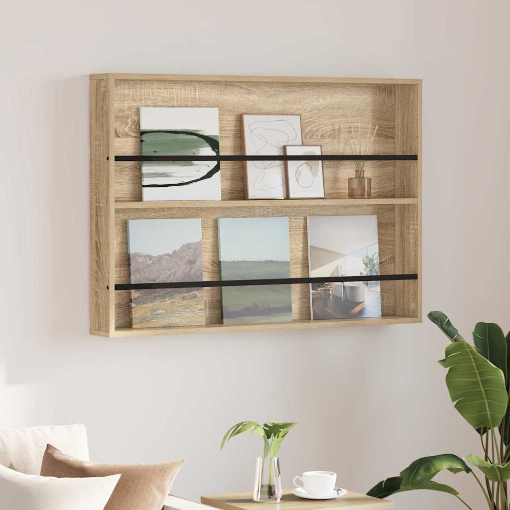 Magasin Rack Sonoma eg 100 x 12 x 70 cm Konstrueret træ