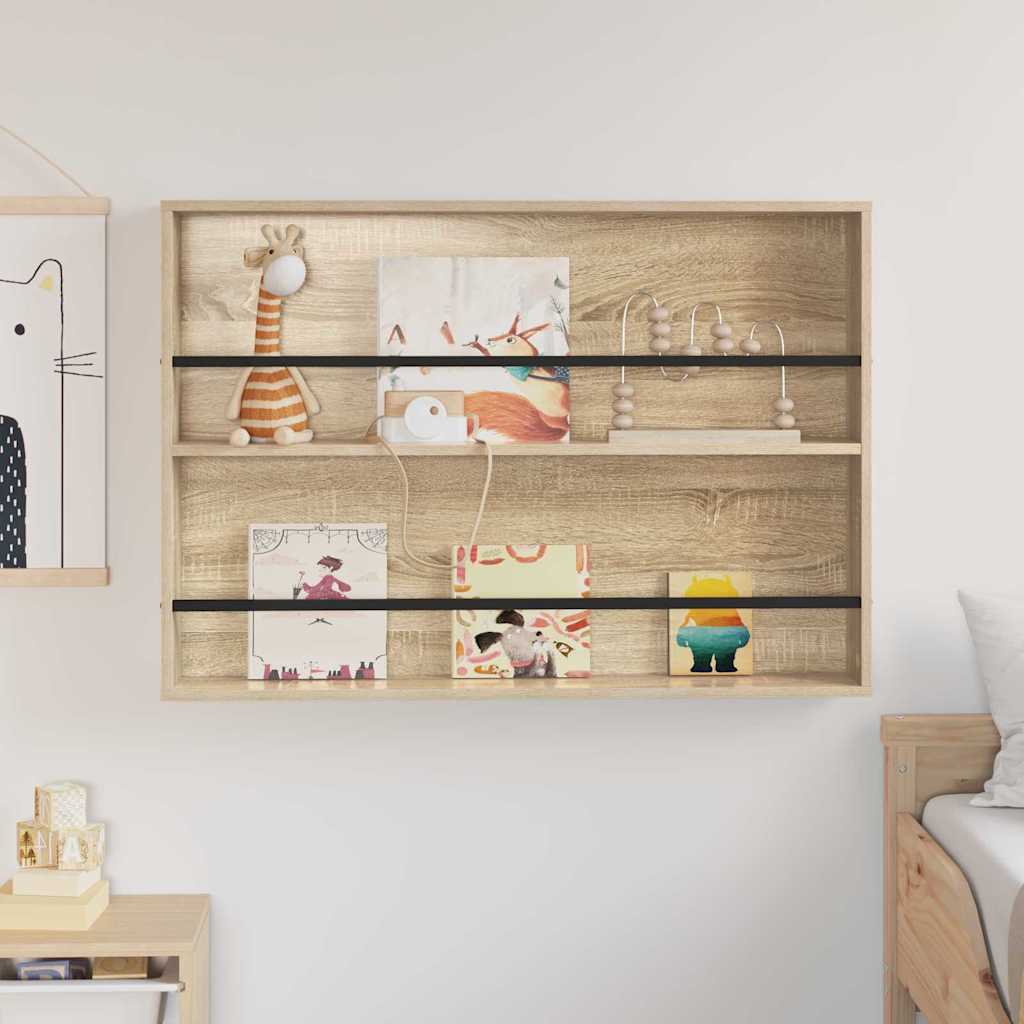 Magasin Rack Sonoma eg 100 x 12 x 70 cm Konstrueret træ