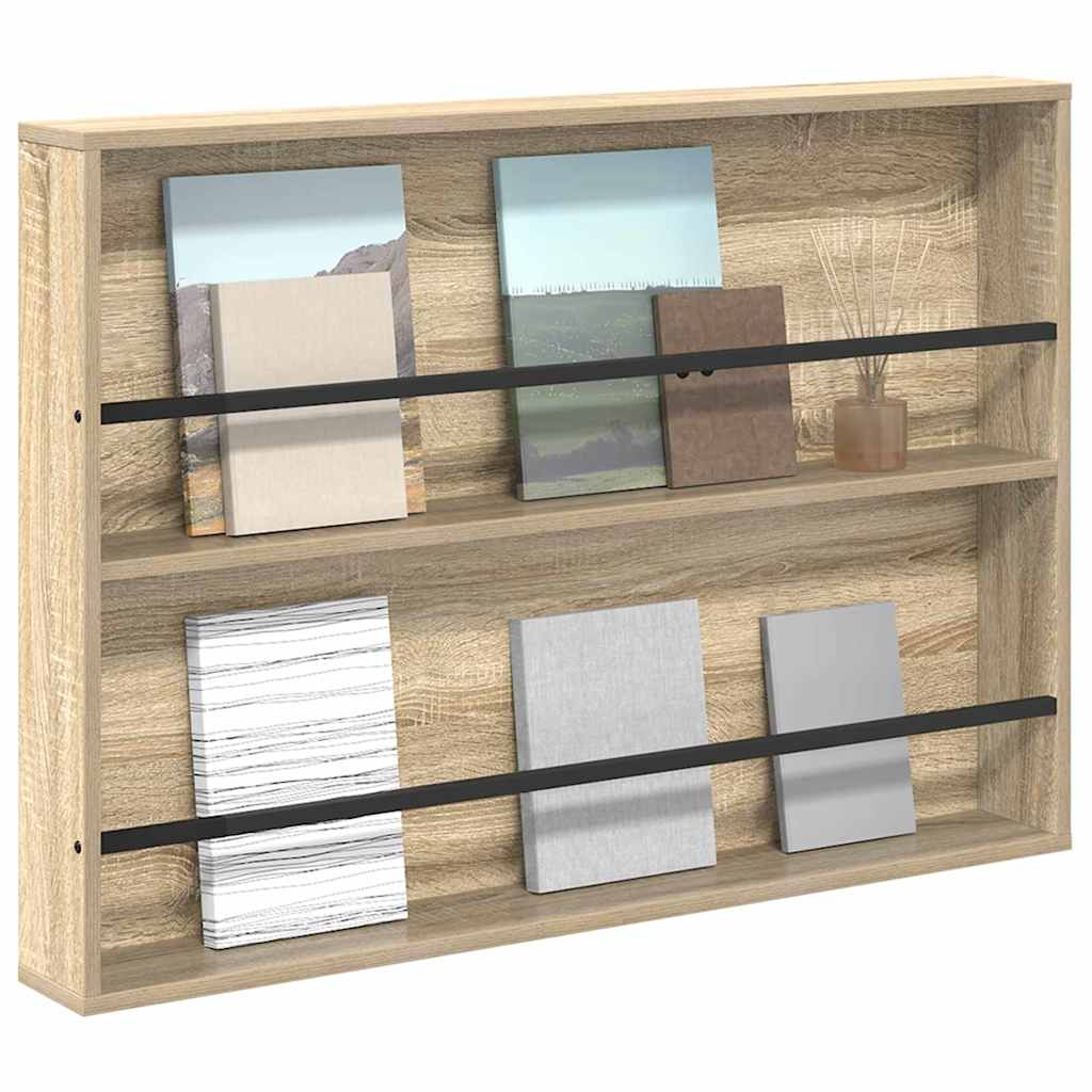 Magasin Rack Sonoma eg 100 x 12 x 70 cm Konstrueret træ