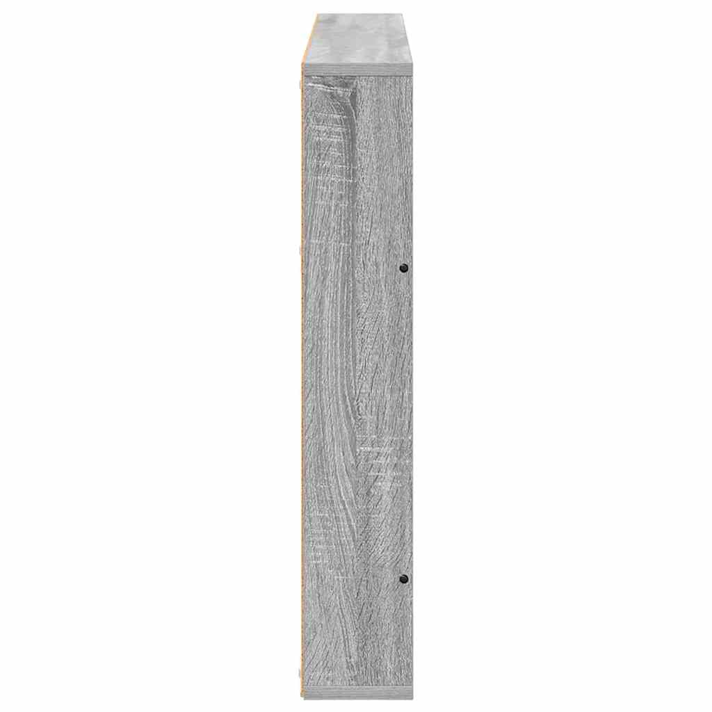 Magasin Rack Grå Sonoma 100 x 12 x 70 cm Konstrueret træ