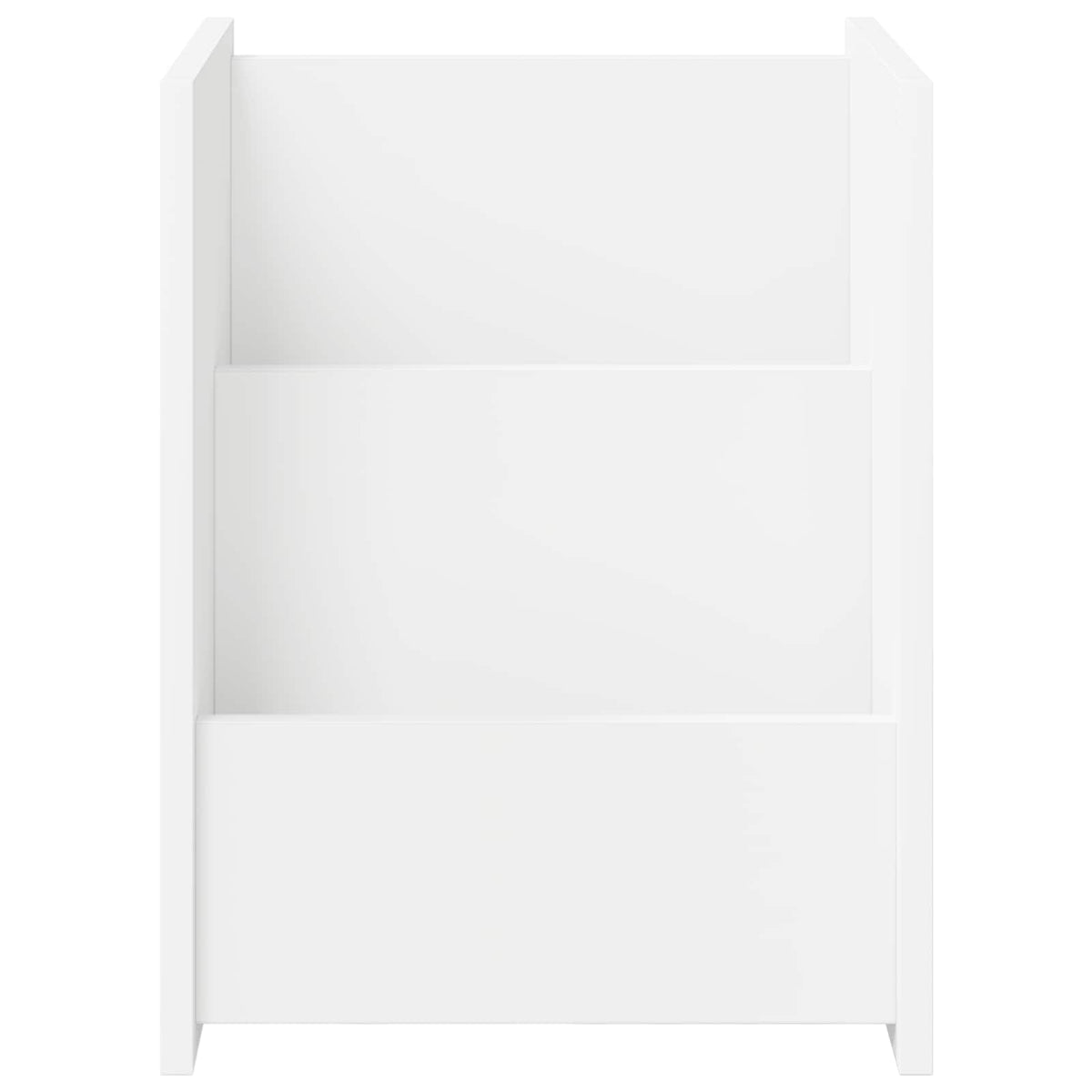 Magasin Rack med hylde Hvid 35 x 35 x 45 cm Konstrueret træ