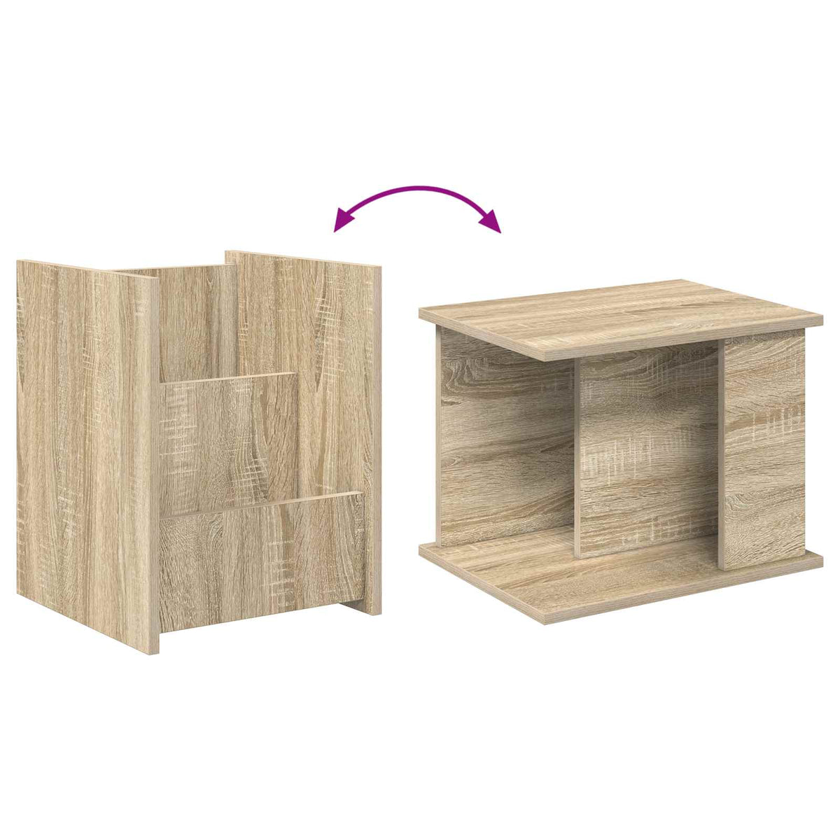 Magasin Rack Sonoma eg 35 x 35 x 45 cm Konstrueret træ