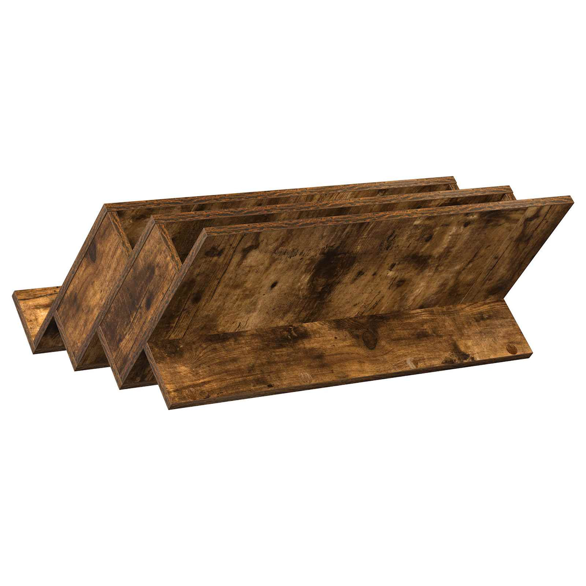 Magasin Rack Røget eg 65 x 53 x 28,5 cm Konstrueret træ