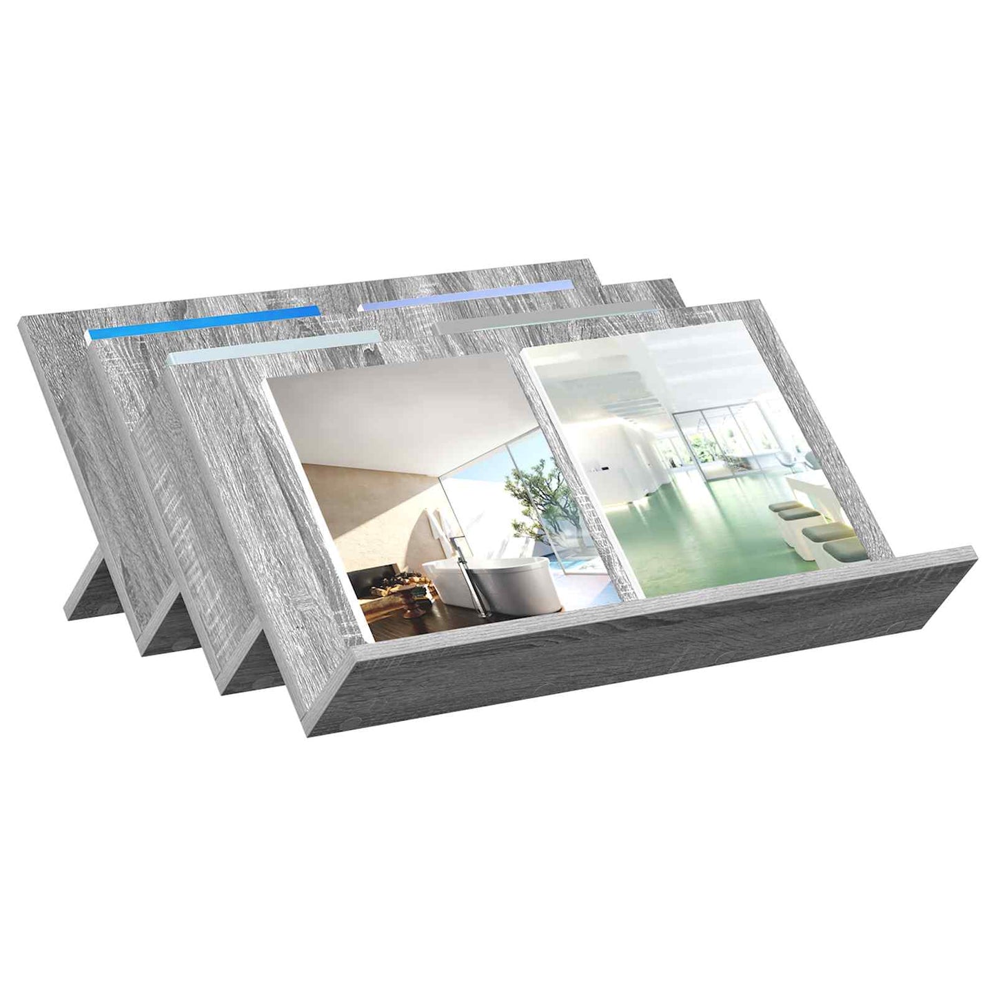 Magasin Rack Grå Sonoma 65 x 53 x 28,5 cm Konstrueret træ