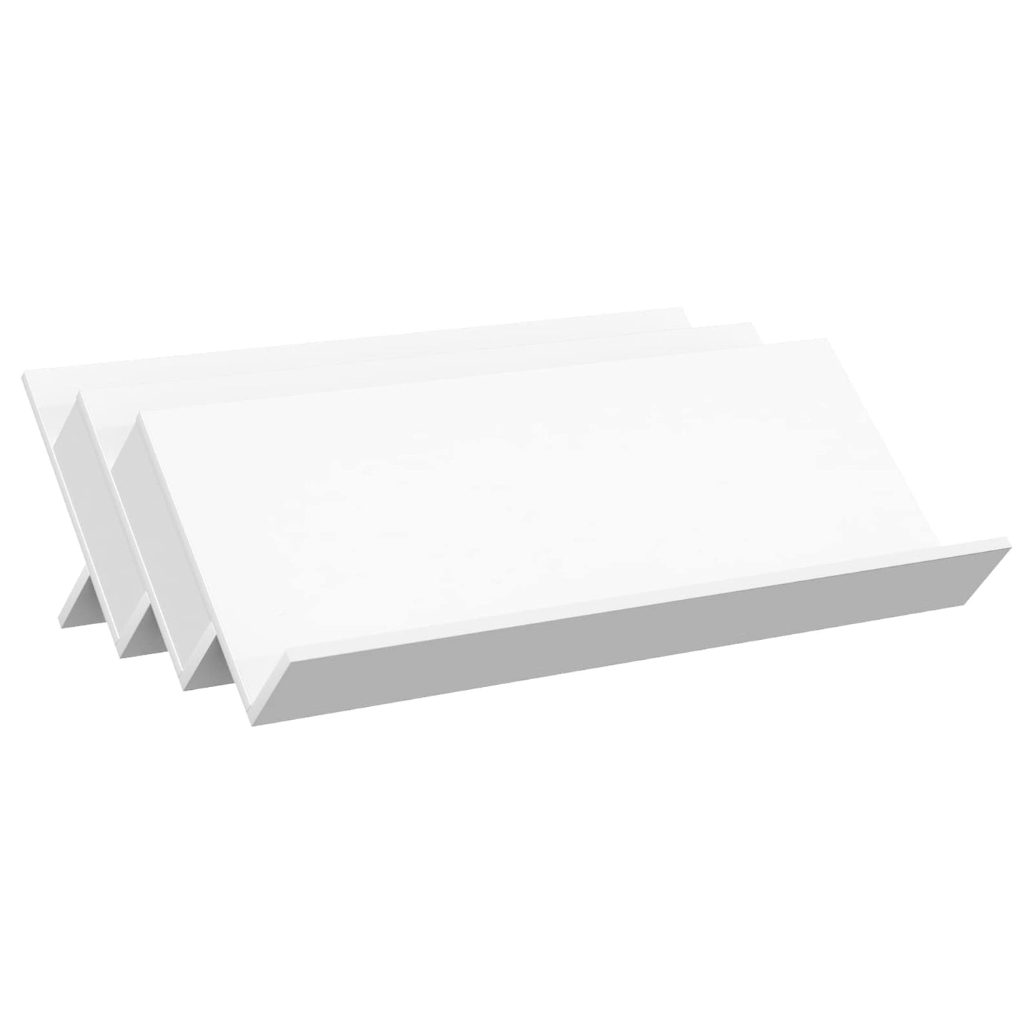 Magasin Rack med hylde Hvid 90 x 53 x 28,5 cm Konstrueret træ