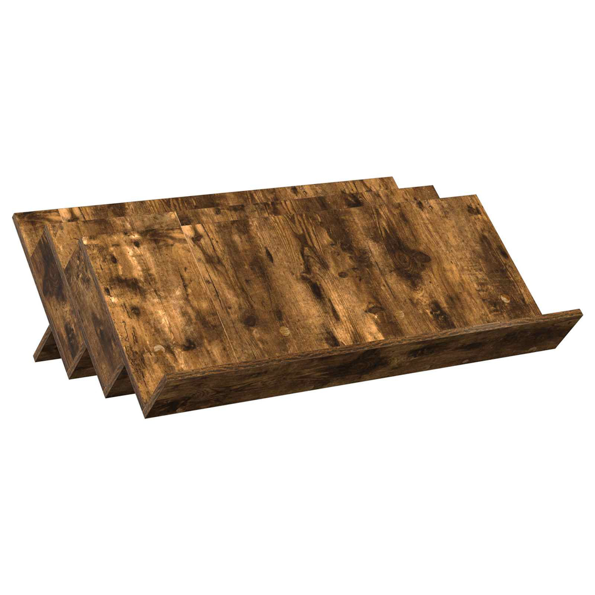 Magasin Rack Røget eg 90 x 53 x 28,5 cm Konstrueret træ