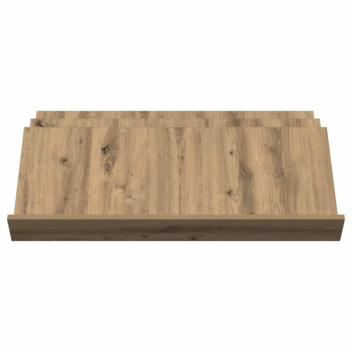 Magasin Rack Artisan Egetræ 90 x 53 x 28,5 cm Konstrueret træ
