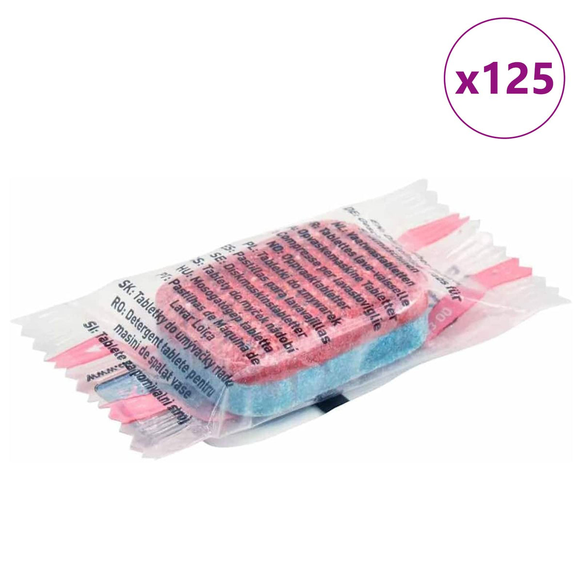 Opvaskemaskinetabletter 125 pcs