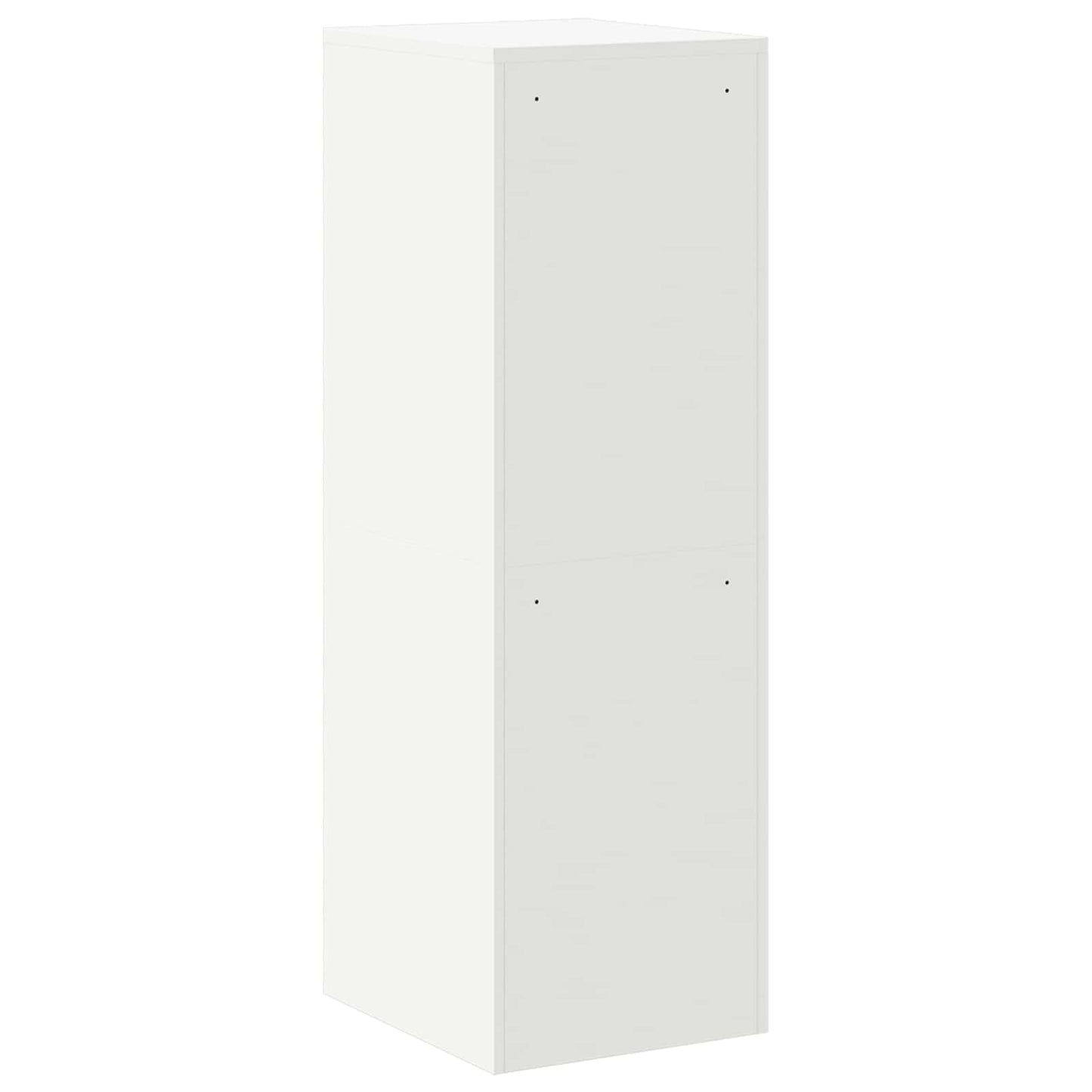 Fil kabinett med skuffe Hvid 44 x 50 x 139 cm Koldvalset Stål