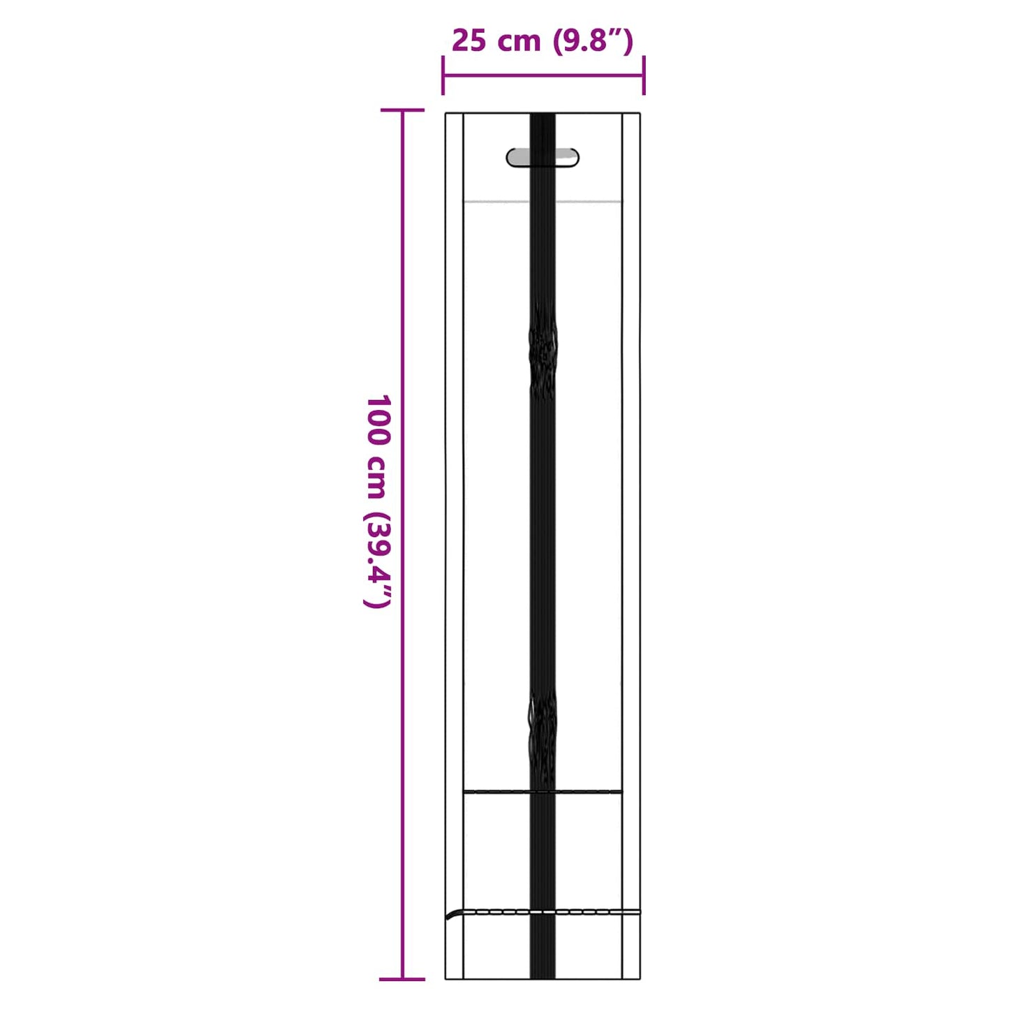 Sandsække 100 stk. Mørkegrøn 100 x 25 cm HDPE