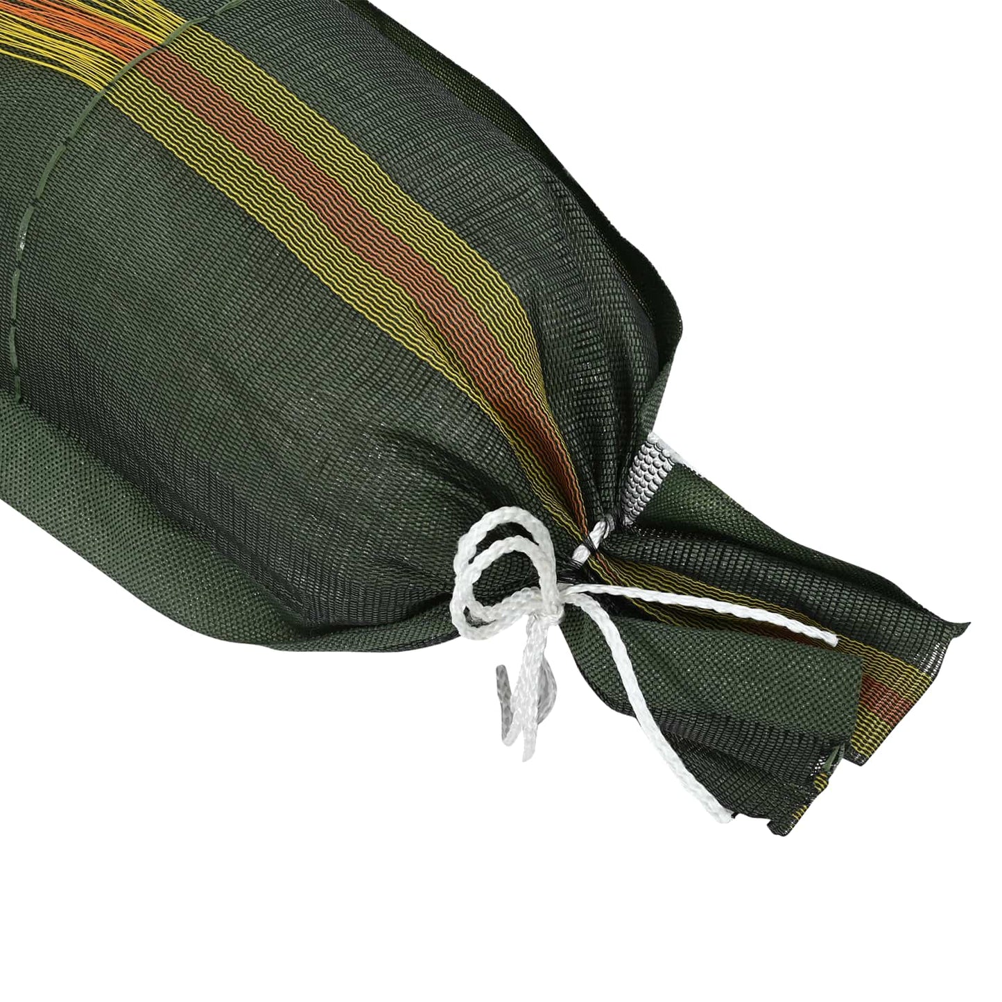 Sandsække 10 stk. Mørkegrøn 120 x 27 cm HDPE