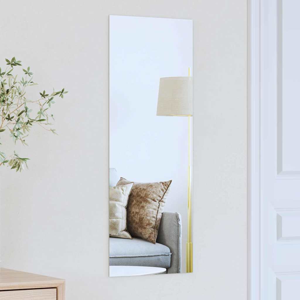 Vægspejl Rektangulær 30 x 80 cm hærdet glas