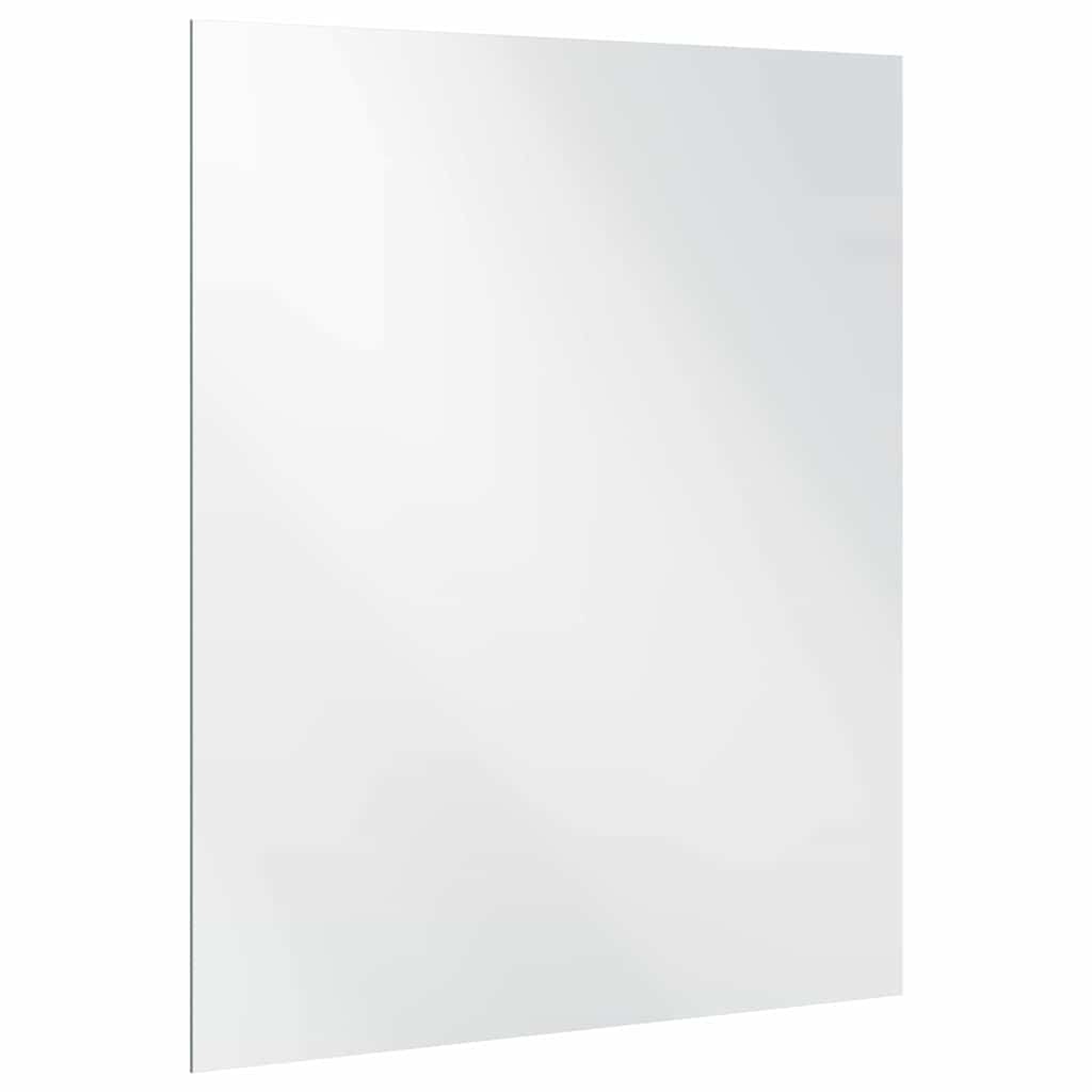 Vægspejl Rektangulær 50 x 60 cm hærdet glas