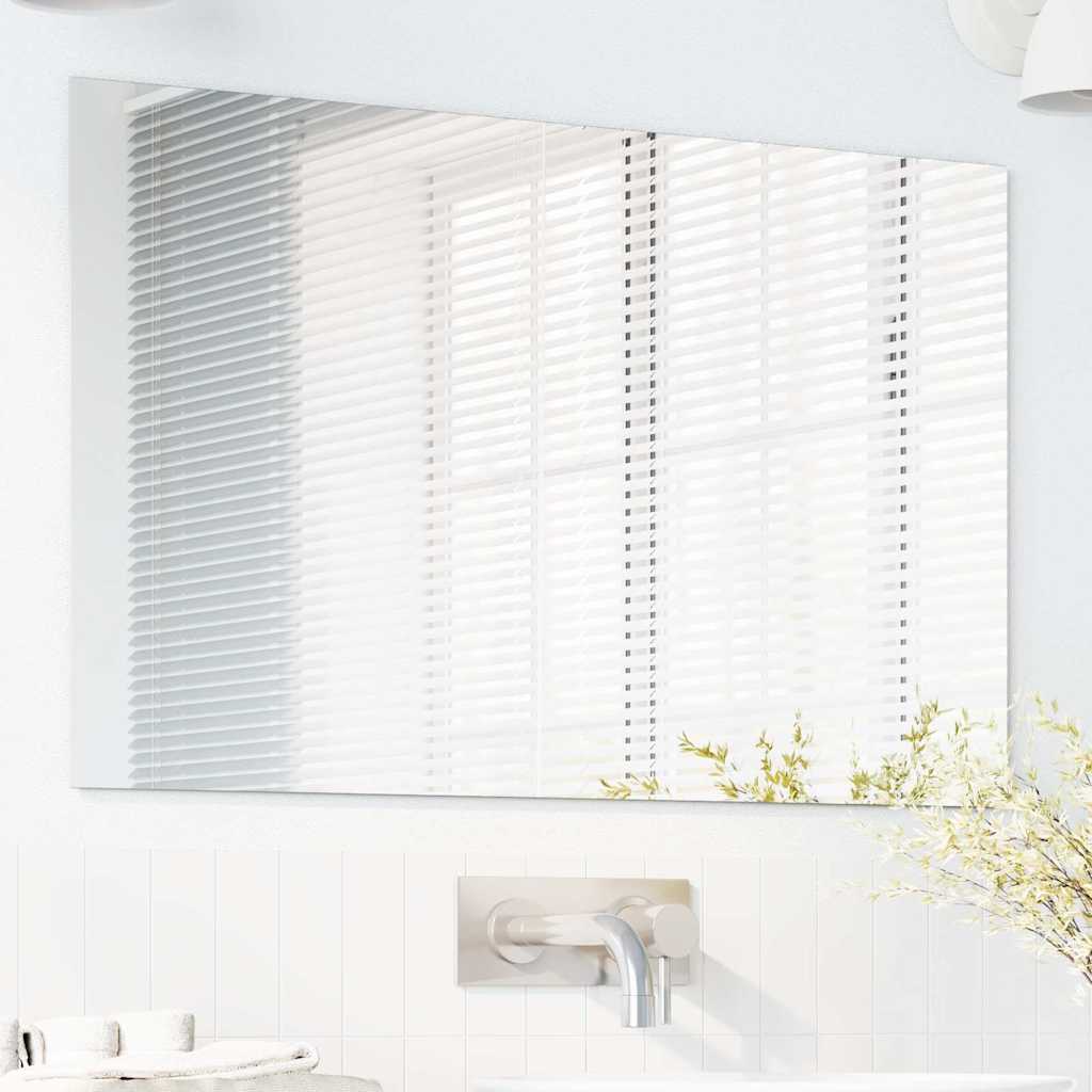 Vægspejl Rektangulær 50 x 80 cm hærdet glas