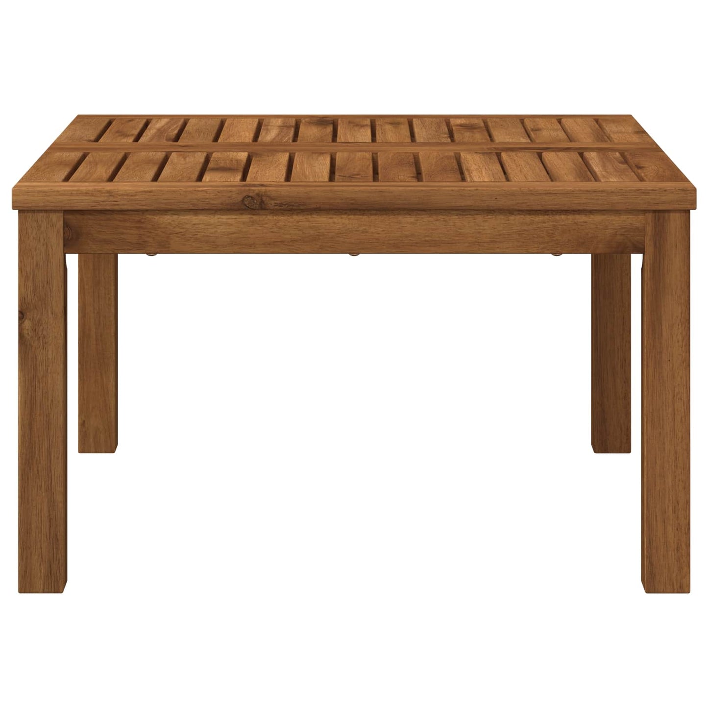 Sofabord Naturfarvet 60 x 60,5 x 36 cm Massivt Akacietræ