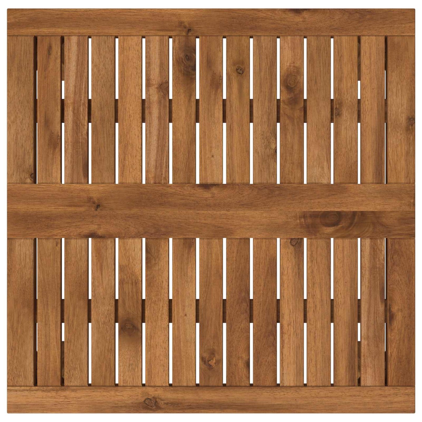 Sofabord Naturfarvet 60 x 60,5 x 36 cm Massivt Akacietræ