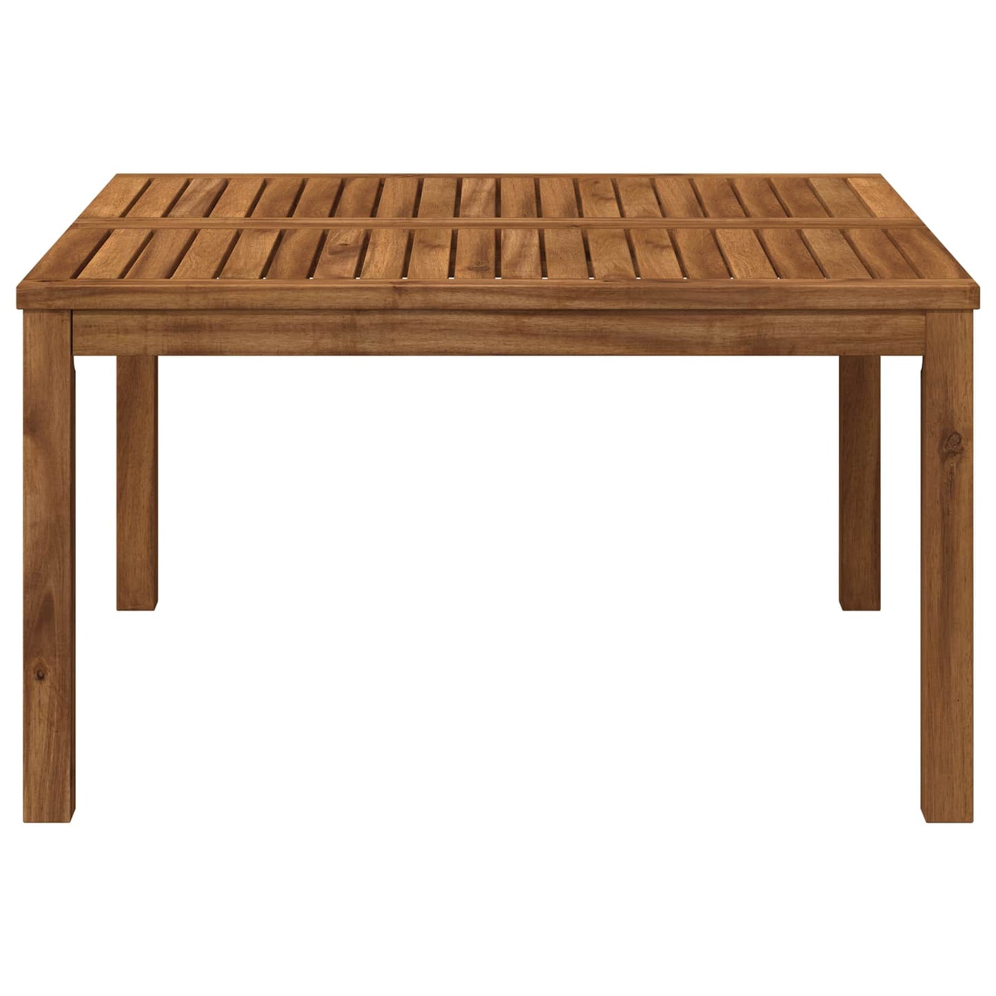 Sofabord Naturfarvet 80 x 80,5 x 45 cm Massivt Akacietræ