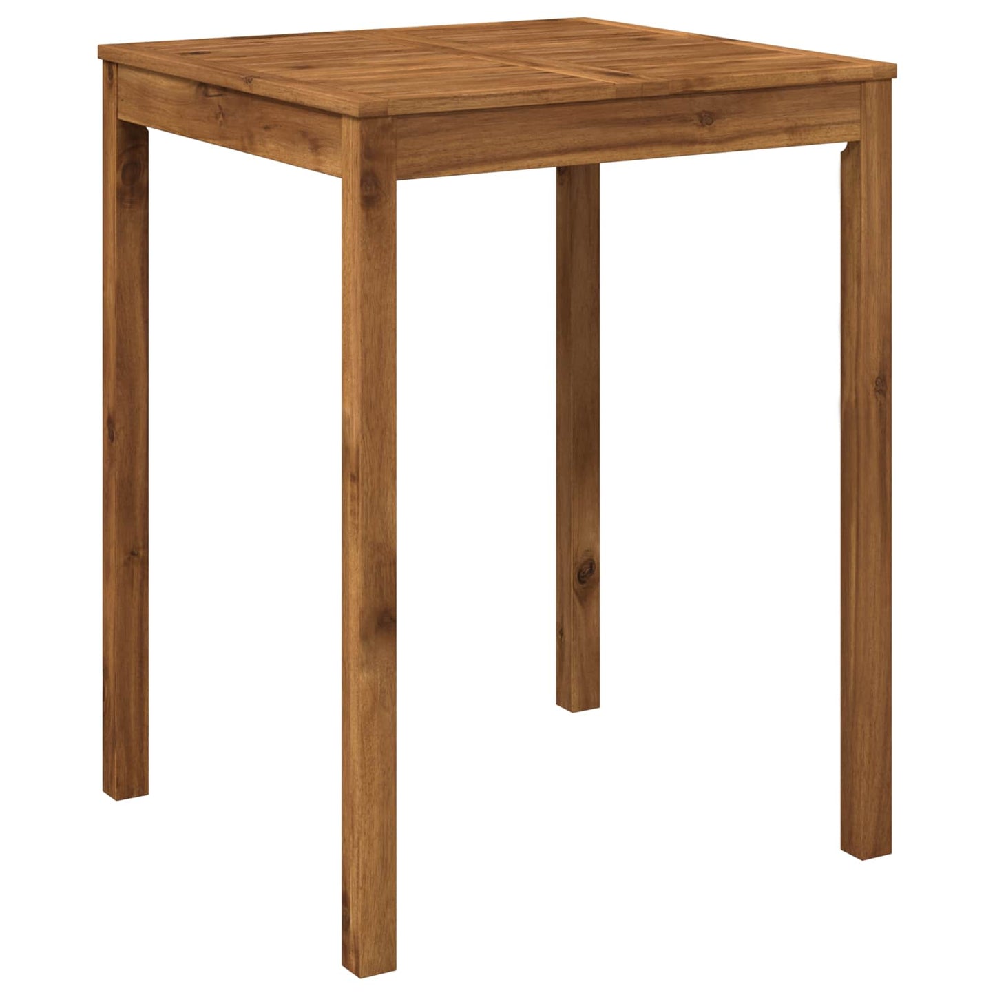 Have Bar Bord Naturfarvet 80 x 80,5 x 105 cm Massivt Akacietræ