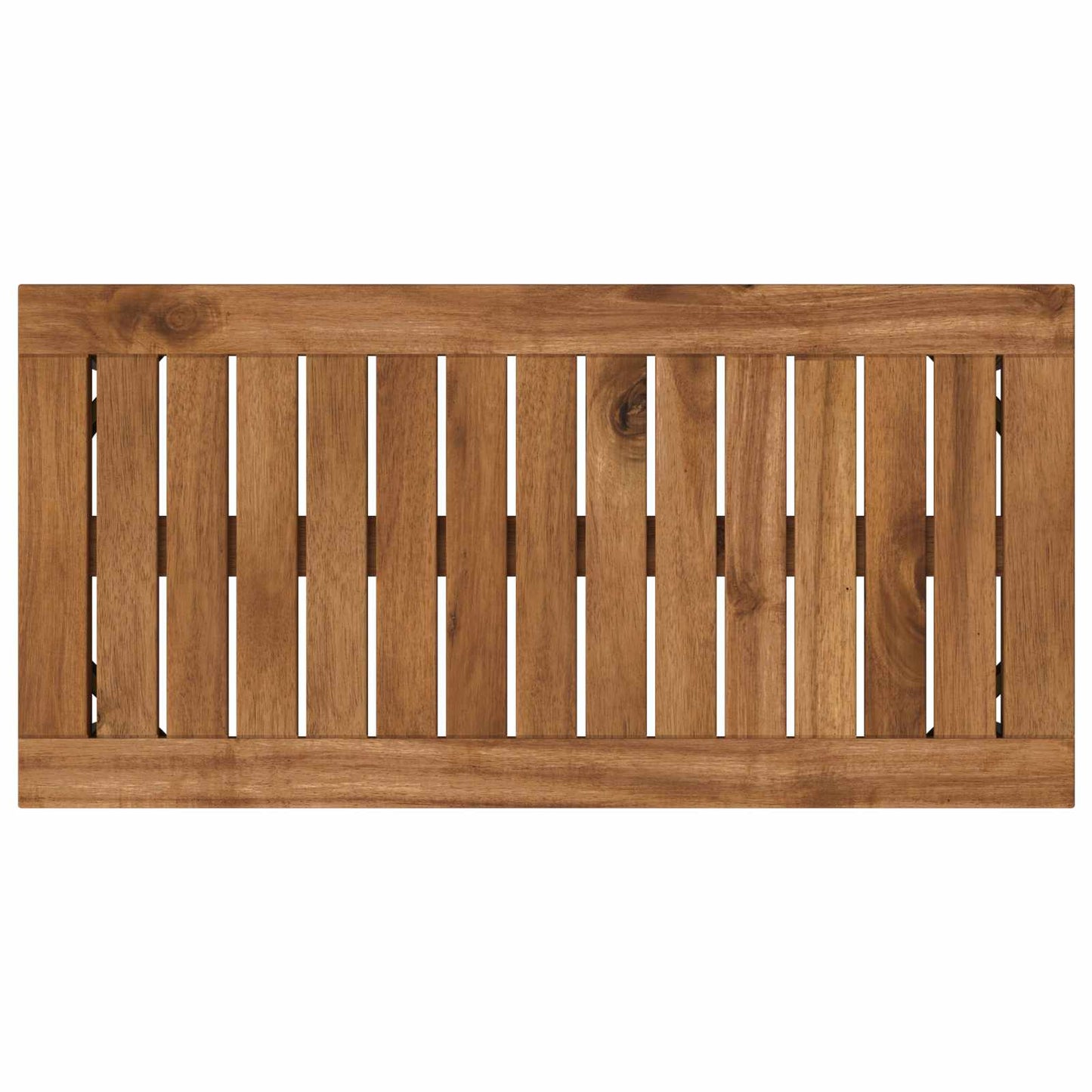 Sofabord Naturfarvet og sort 60,5 x 30 x 36 cm