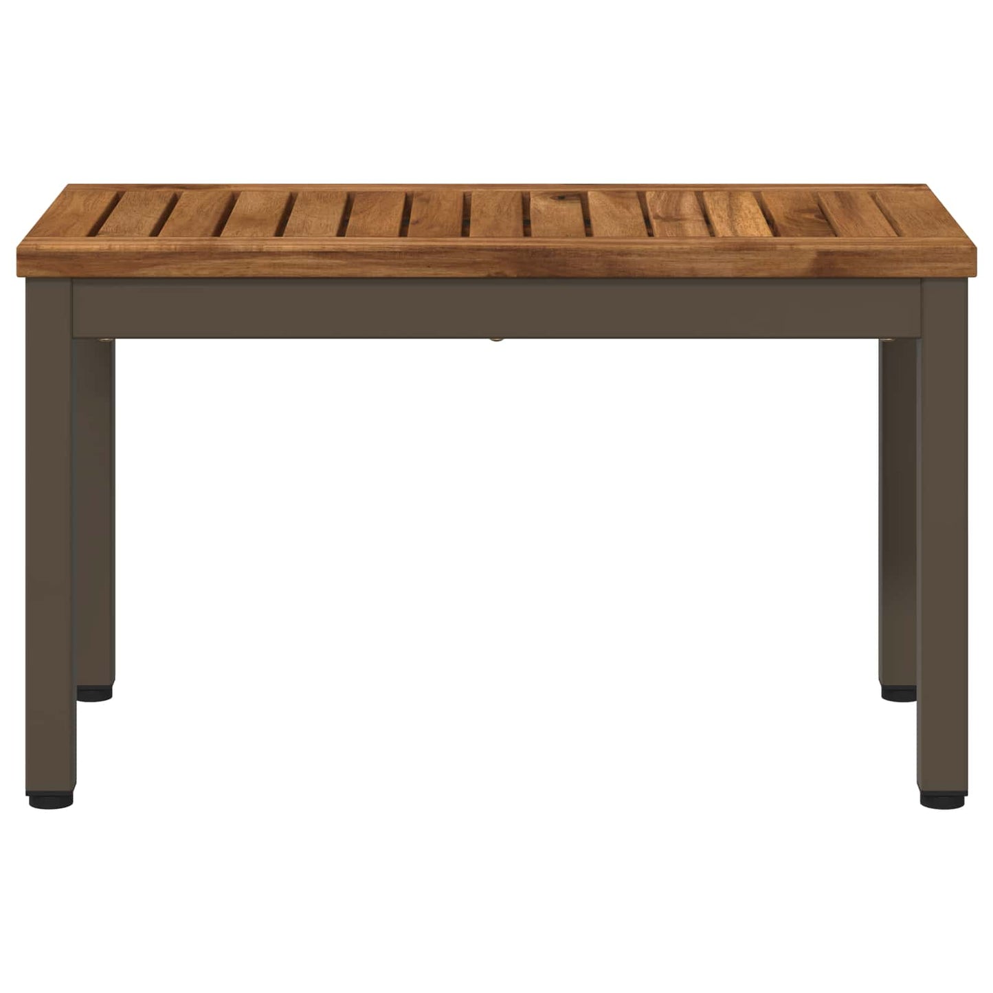 Sofabord Naturlig og Kaffe 60,5 x 30 x 36 cm Massivt Akacietræ