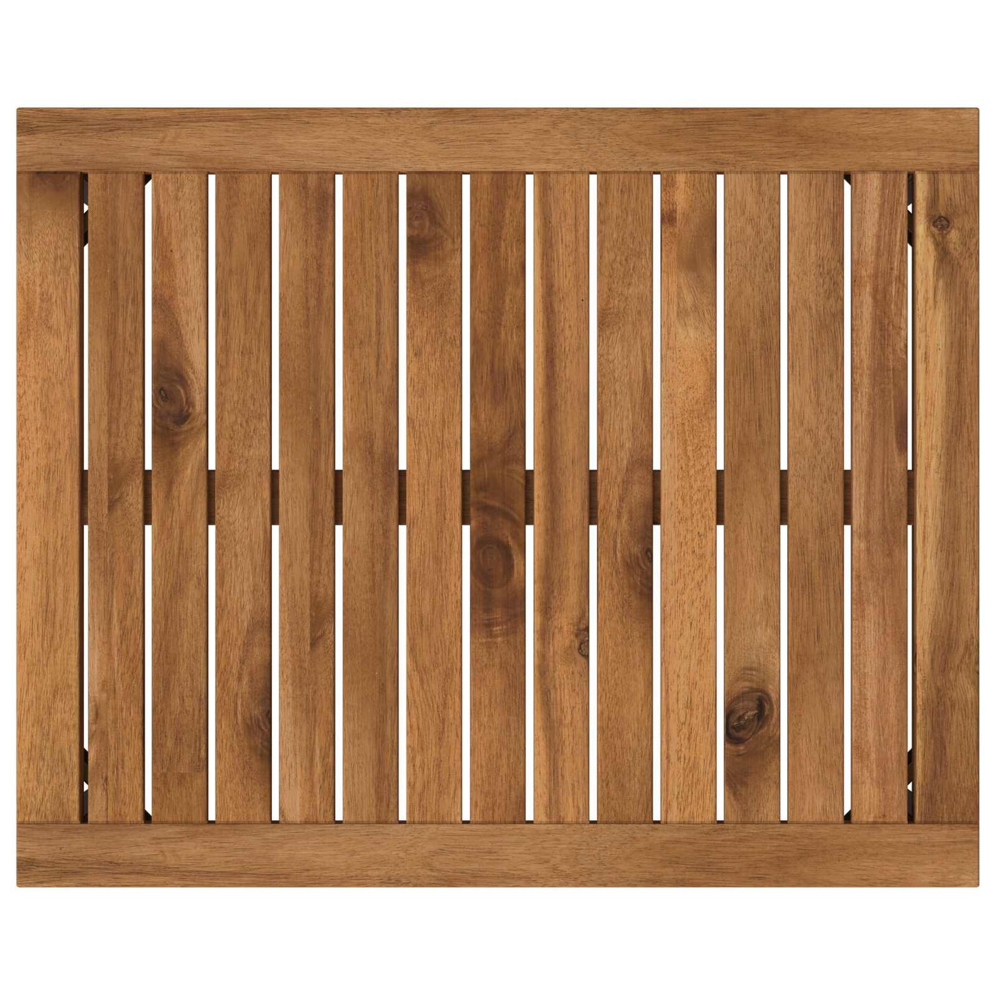 Sofabord Naturfarvet og sort 50 x 60,5 x 36 cm