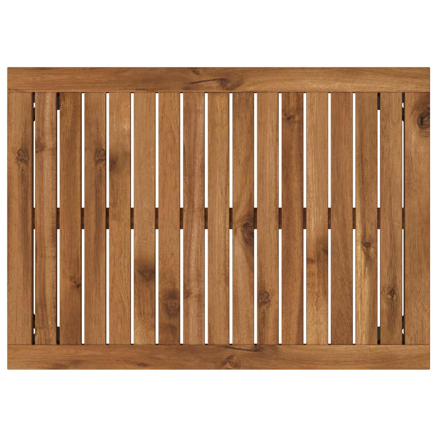 Sofabord Naturfarvet og sort 50 x 68,5 x 36 cm