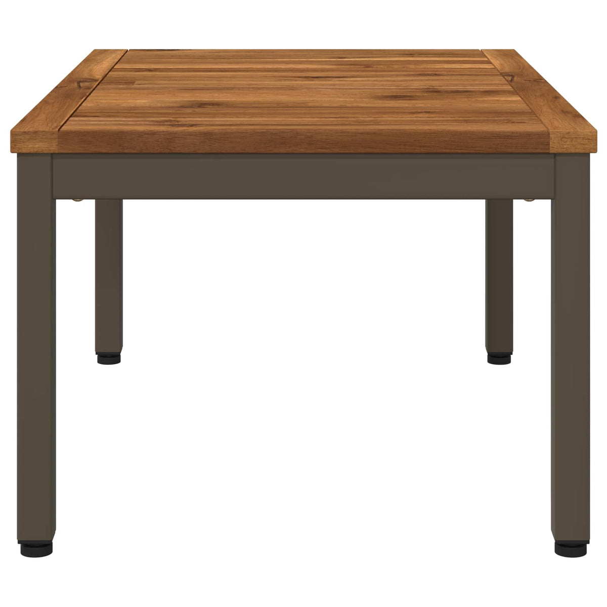Sofabord Naturlig og Kaffe 50 x 68,5 x 36 cm Massivt Akacietræ
