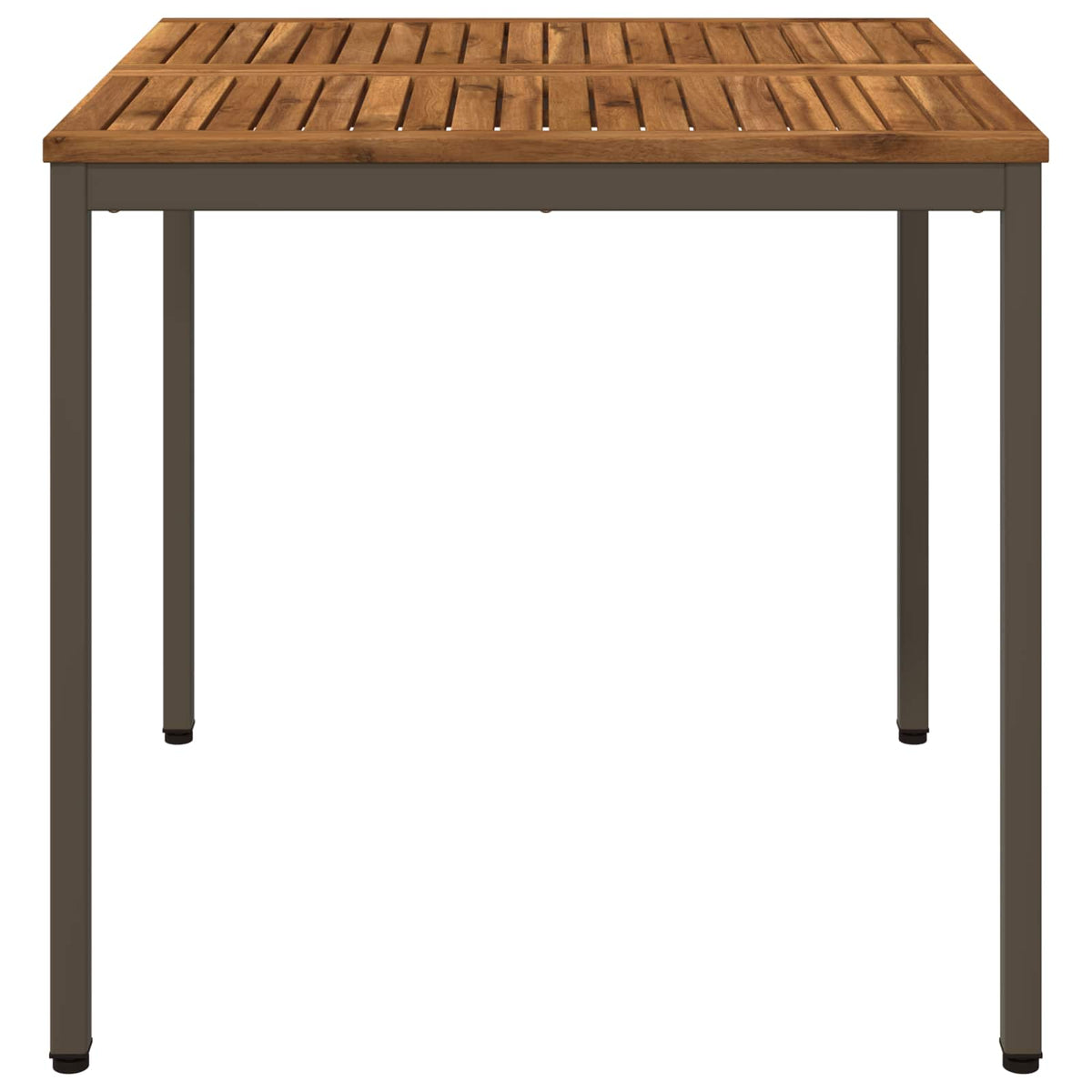 Havemiddagstabel Naturlig og Kaffe 80 x 80,5 x 75 cm