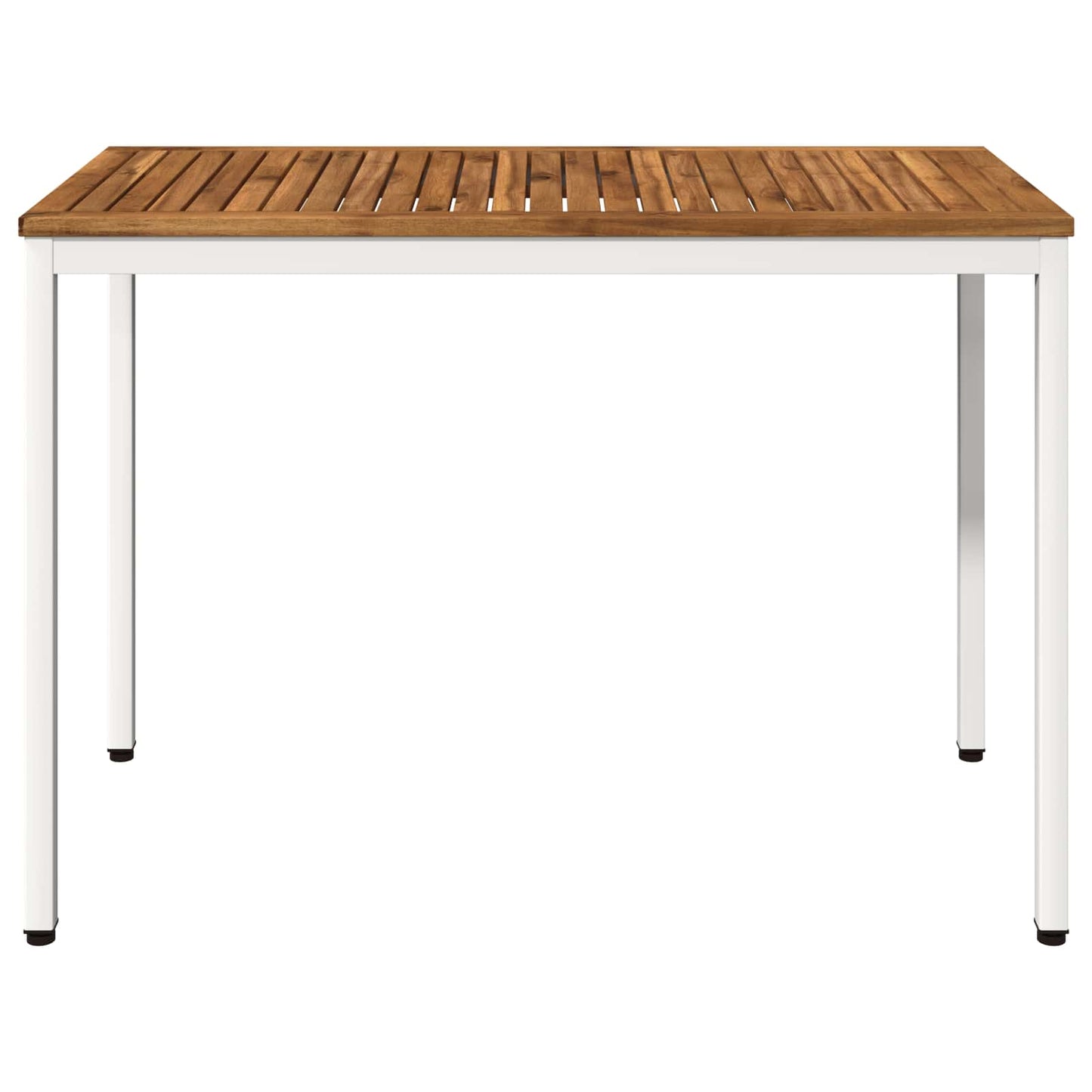 Havemiddagstabel Natur og hvid 108,5 x 55 x 75 cm