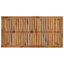 Havemiddagstabel Natur og hvid 108,5 x 55 x 75 cm