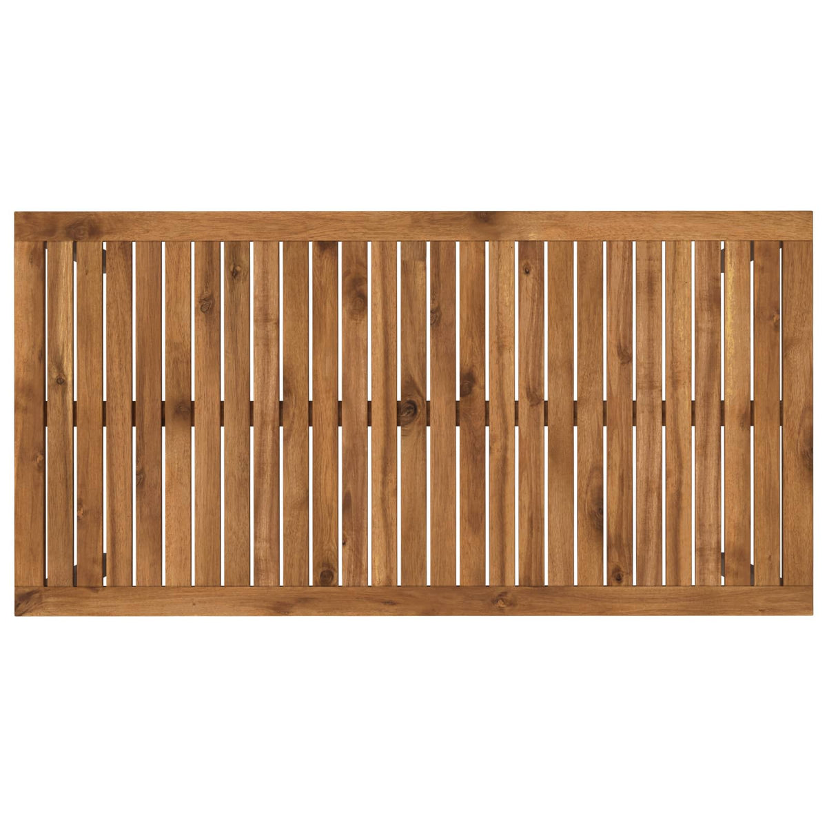 Havemiddagstabel Naturlig og Kaffe 108,5 x 55 x 75 cm