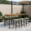 Have Bar Bord Naturlig og Kaffe 196 x 80,5 x 105 cm