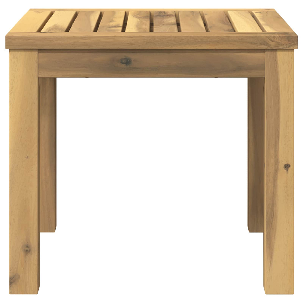Sofabord Hvid 40 x 40,5 x 36 cm Massivt Akacietræ