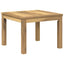 Sofabord Hvid 50 x 48,5 x 36 cm Massivt Akacietræ