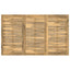 Havemiddagstabel Hvid 147 x 88,5 x 75 cm Massivt Akacietræ